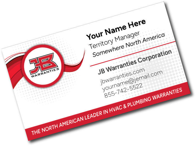 JB Warranties Business Card